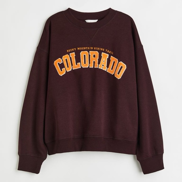 H&M | Sweaters | Rocky Mountain Hiking Trail Sweatshirt | Poshmark